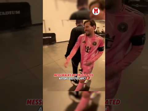 messi walked off quickly after the loss to lafce29d8cconcacaf championscup intermiami messi