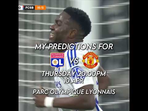my predictions for man united vs lyon football shorts edit predictions fyp