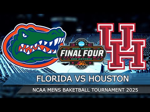 ncaa march madness 2025 florida vs houston national championship full game nba 2k25 sim