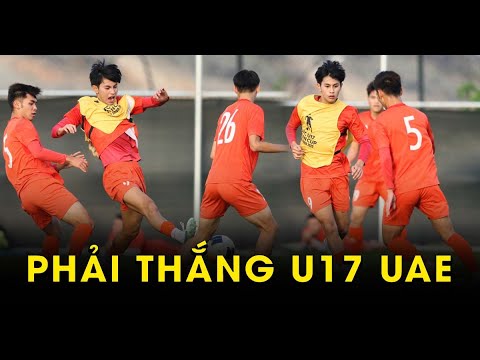 nguoi hung u17 viet nam dat quyet tam chien thang u17 uae de tien vao world cup