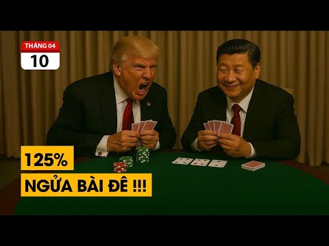 ong trump ap thue tq toi 125 cac nuoc con lai duoc hoan 90 ngay