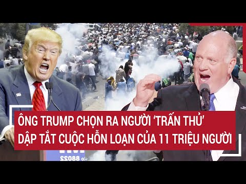 ong trump chon ra nguoi tran thu dap tat cuoc hon loan cua 11 trieu nguoi