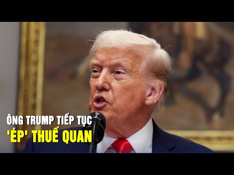 ong trump tiep tuc ep thue quan keu goi canada tro thanh tieu bang my