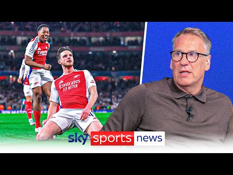 paul merson reacts to arsenals incredible 3 0 victory over real madrid