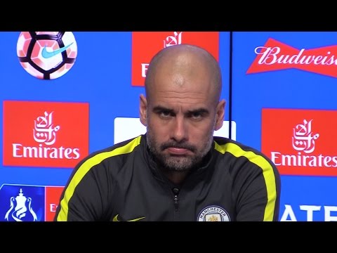 pep guardiola full pre match press conference crystal palace v manchester city fa cup