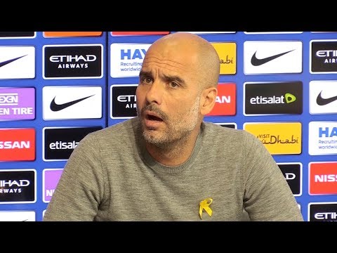 pep guardiola full pre match press conference manchester city v manchester united premier league