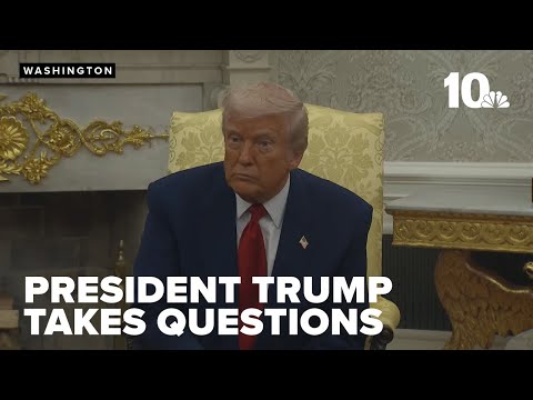 president trump speaks at white house