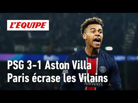 psg 3 1 aston villa paris prend une option sur les demi finales le debrief du match