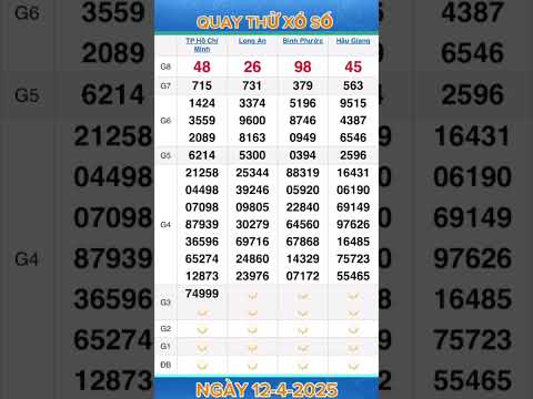 quay thu xo so mien nam xsmb hom nay