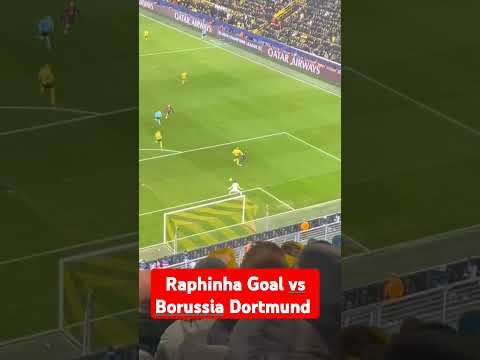 raphinha goal vs borussia dortmund dortmund vs barcelona raphinha barcelona dortmund allgoals