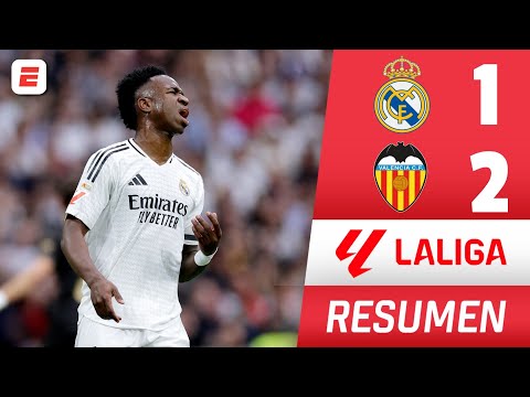 real madrid perdio con el valencia y se le escapa la liga ante barcelona vinicius fallo un penal