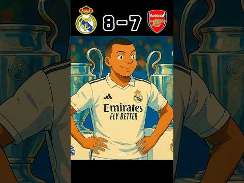 real madrid vs arsenal e298a0efb88ff09f94a5 imaginary champions league 2025 shorts football youtube
