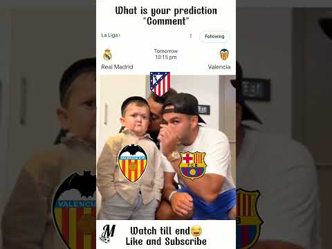 real madrid vs valencia la liga football fyp