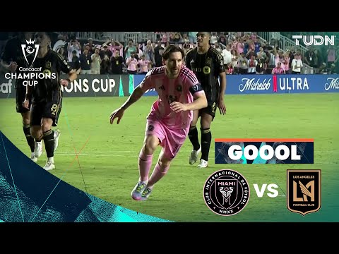 remontada doblete de messi inter miami 3 1 lafc champions cup 4tos final 2025 tudn