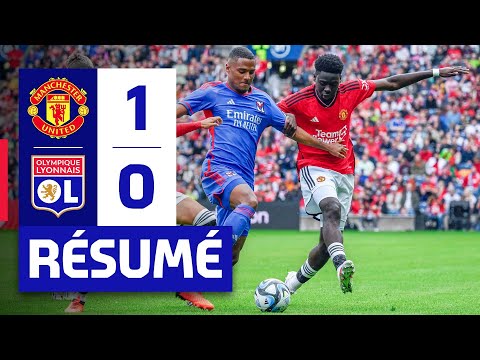 resume manchester united ol match de preparation olympique lyonnais