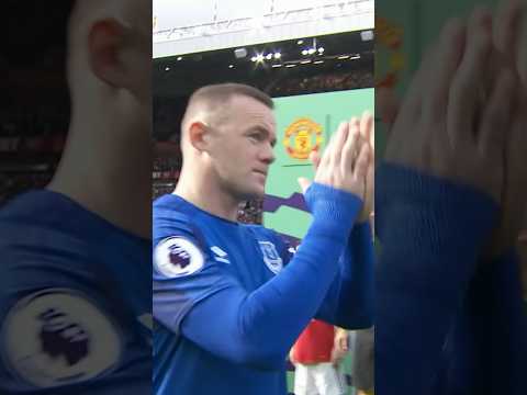 rooneys welcome back to old trafford f09f918ff09f918f