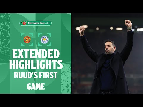 ruuds first game manchester united v leicester city extended highlights