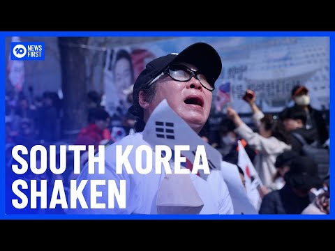 shock in south korea as president yoon is impeached after martial law controversy 10 news first