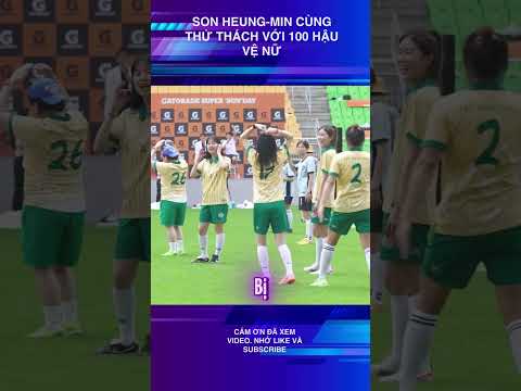 son heung min cung thu thach voi 100 hau ve nu heungminson bongda premierleague korea shorts