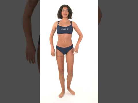 sporti guard double cross workout bikini top swimoutlet com