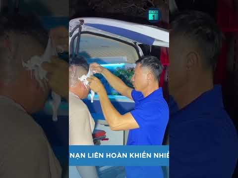 tai nan lien hoan giua 4 xe khach tren quoc lo 1 vtc1
