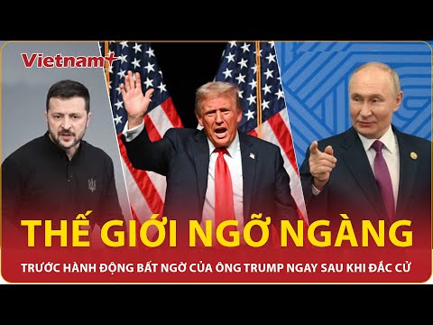 tan tong thong donald trump gay bat ngo voi dong thai dau tien ngay sau khi dac cu vietnam plus