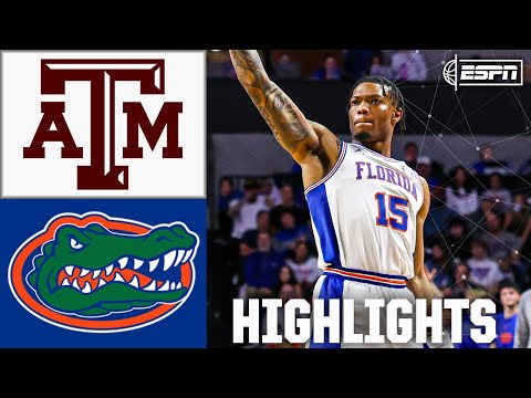 texas am aggies vs florida gators full game highlights espn college basketball