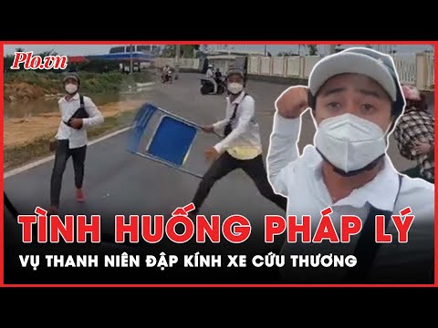 thanh nien dap kinh xe cuu thuong se bi xu phat ra sao plo