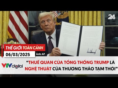 the gioi toan canh 6 3 thue quan cua ong trump la nghe thuat cua thuong thao tam thoi vtv24