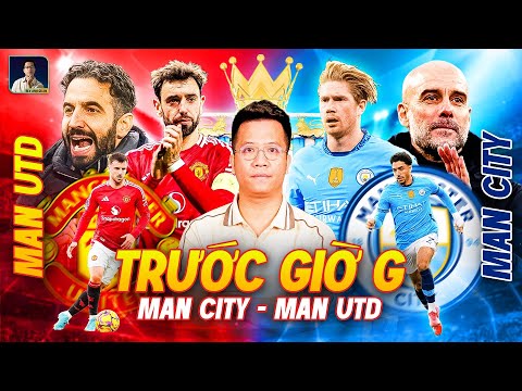 the locker room truoc gio g man united vs man city bruno se lat do tuong dai kevin de bruyne