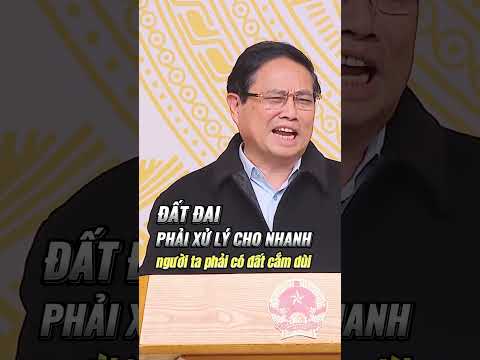 thu tuong pham minh chinh chua co dat thi phai tinh toan cho nguoi ta day moi la nhan van vtv4
