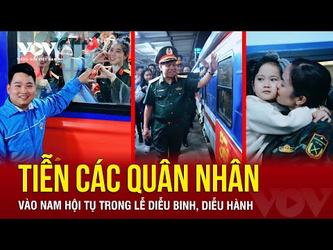 tien cac luc luong dieu binh dieu hanh cua quan doi nhan dan viet nam len tau hanh quan vao nam