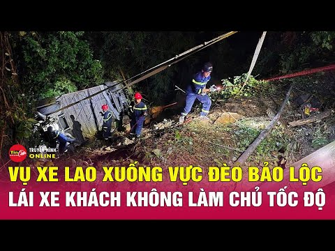 tin moi nhat vu xe lao xuong vuc deo bao loc lai xe khach khong lam chu toc do tin24h