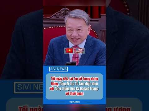 tong bi thu to lam dien dam voi tong thong trump san sang dua muc thue ve 0