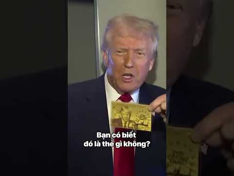 tong thong my donald trump khoe the vang tri gia 5 trieu usd dau tien cua my