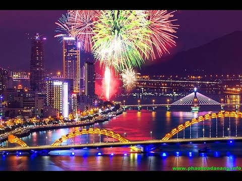 tran dia phao hoa o da nang truoc gio khai hoa 1