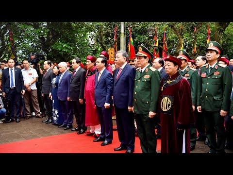 truc tiep live le dang huong 2023 hoi den hung gio to hung vuong tuan van hoa du lich dat to 10 3