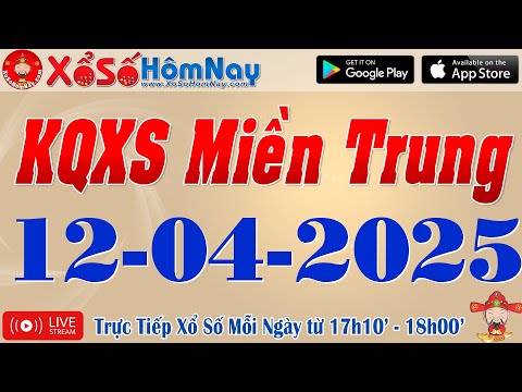 truc tiep xo so mien trung ngay 12 04 2025 kqxs mien trung xo so minh ngoc xo so dai phat