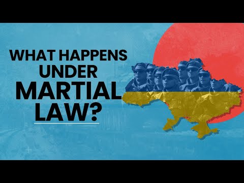 ukraine president volodymyr imposes martial law what happens to ukrainians under martial law