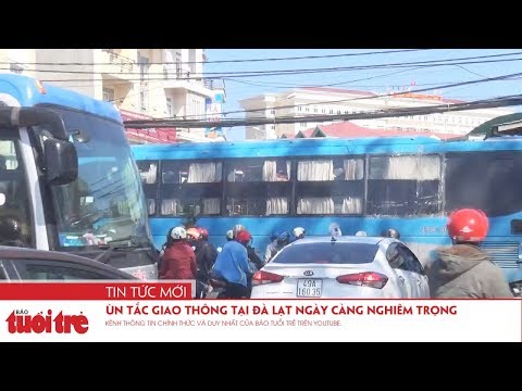 un tac giao thong tai da lat ngay cang nghiem trong