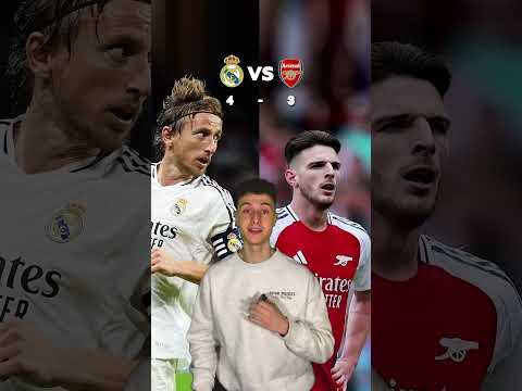 uno vs uno real madrid vs arsenal realmadrid arsenal ucl championsleague mbappe shorts