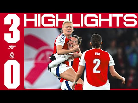 uwcl semi finalists arsenal vs real madrid 3 0 3 2 on agg russo caldentey fire us through