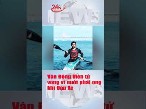 van dong vien tu vong vi nuot phai ong khi dap xe o brazil shorts