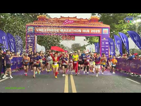 vnexpress marathon hue 2025 ngay hoi the thao tren nhung cung duong di san