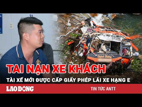 vu xe khach lao xuong vuc tai xe non tay chua co kinh nghiem lai xe khach duong dai bld