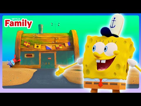 welcome back to bikini bottom song clip plankton the movie netflix family