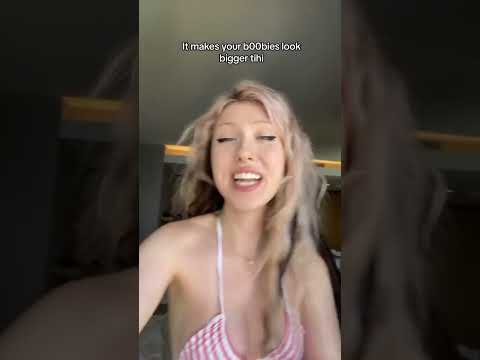 why i wear my bikini upside down