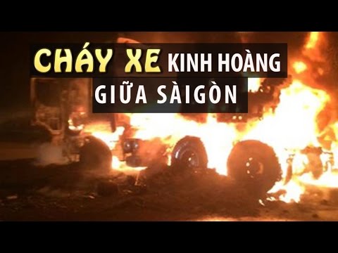 xe tai chay kinh hoang giua sai gon khien nhieu nguoi hoang so