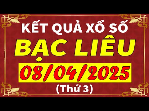 xo so bac lieu ngay 8 thang 4 xsbl kqxsbl sxbl xo so kien thiet bac lieu hom nay