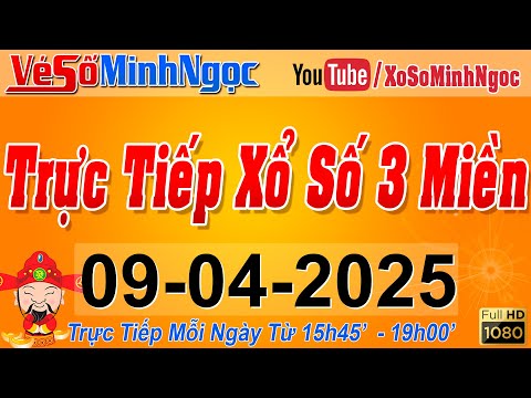 xo so minh ngoc truc tiep xo so ngay 09 04 2025 kqxs mien nam xsmn mien trung xsmt mien bac